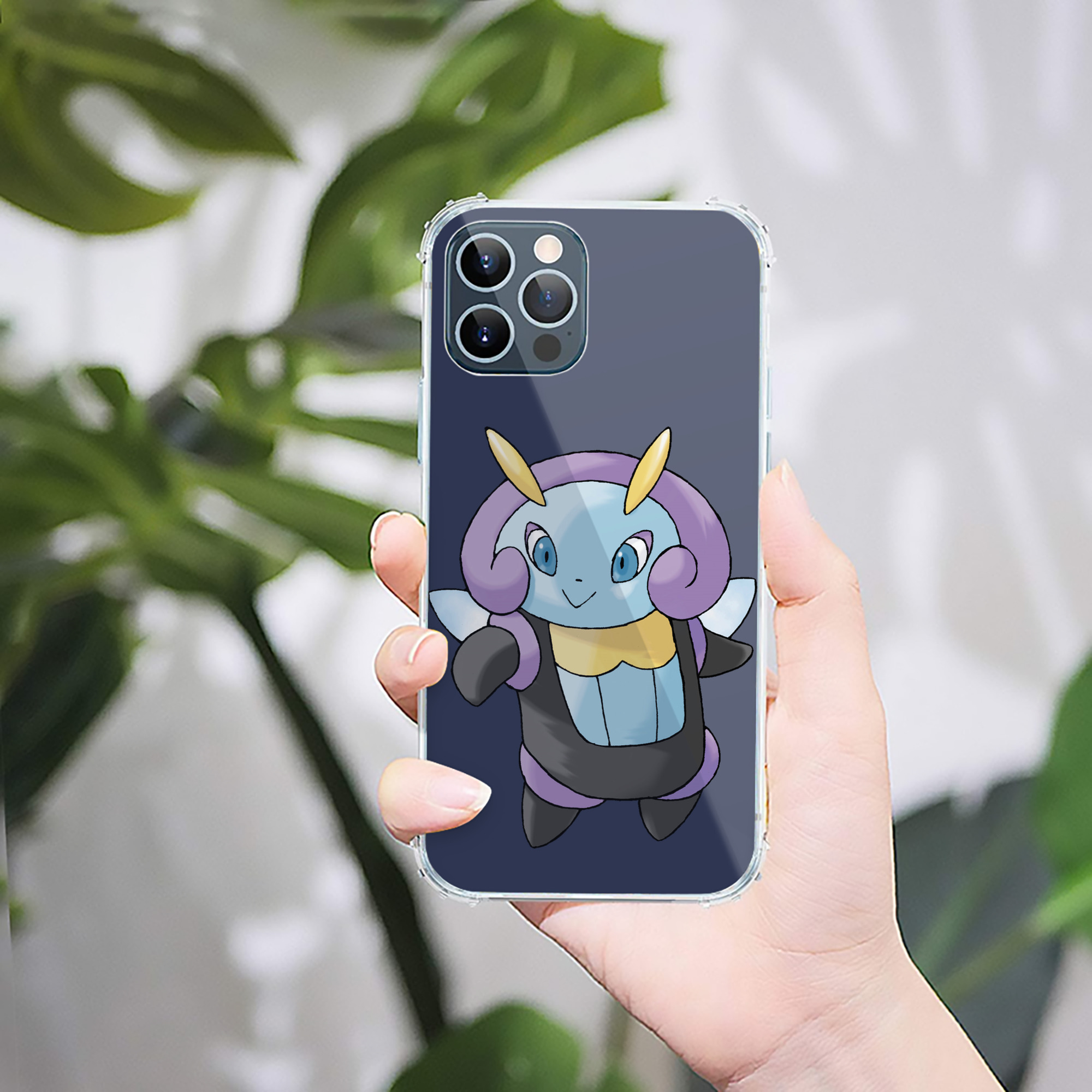 （画像用） ポケットモンスター Pokémon 【iPhone 12シリーズ対応】透明スマホケース（クリアソフトケース）